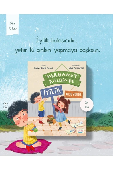 Kalpten Kalbe Seti –Çocukların Kalbine Dokunan Kitaplar-Akademisyen Anne-Merhamet Kalbimde-Özgüvenim - Resim 5