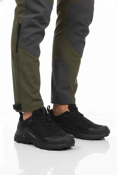 Humtto Siyah Bağcıklı Su Geçirmez Erkek Outdoor Ayakkabı ürün görseli