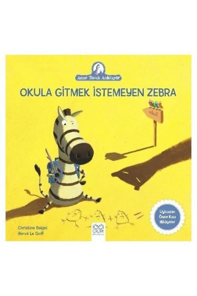 Okula Gitmek İstemeyen Zebra ürün görseli