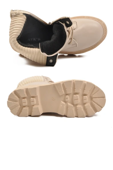 Aspor Bej Polarlı Kadın Worker Bot - Resim 5