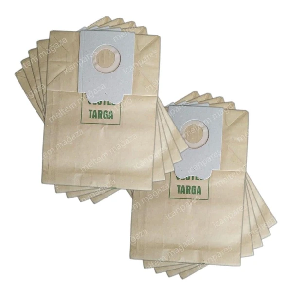 Vestel İle Uyumlu Targa Süpürge Kağıt Toz Torbası 10 Adet ürün görseli