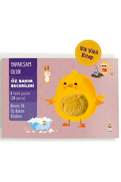 Benim İlk Öz Bakım Kitabım Yaparsam Olur / Kolektif / Sincap Kitap / 9786258082210 ürün görseli