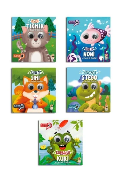 Bu Kocaman Gözler Serisi 5 Kitap Takım (2-5 Yaşa Uygun) ürün görseli