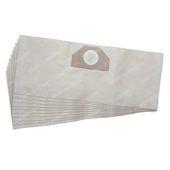 Karcher İle Uyumlu 6.959-130, SE 4001, A 2656 X Süpürge Kağıt Toz Torbası 10 Adet ürün görseli