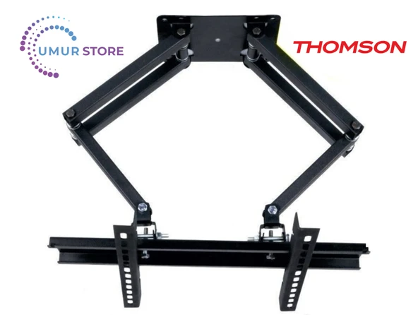 Thomson 32HG2S14 32" Uydu Alıcılı HD Dolby Audio Google 32”- 55” inç / 82-140 Ekran Lcd Led Tv Çift Kollu Hareketli Duvar Askı Aparatı ürün görseli