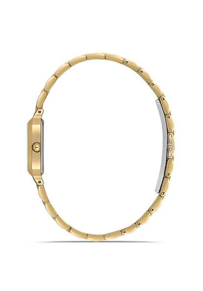 MOMENTUS CW321G-15SG YEŞİL KADRAN ALTIN KAPLAMA KARE KADIN KOL SAATİ - Resim 2