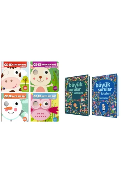 Büyük Sorular Set Ve Ce Ee Kitaplar Set 6 Kitap Set ürün görseli