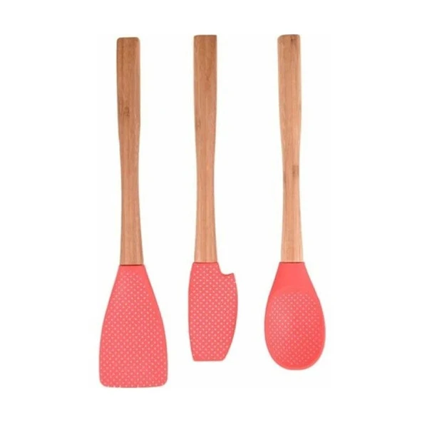 Bambum Bolly 3'lü Spatula Seti Büyük ürün görseli
