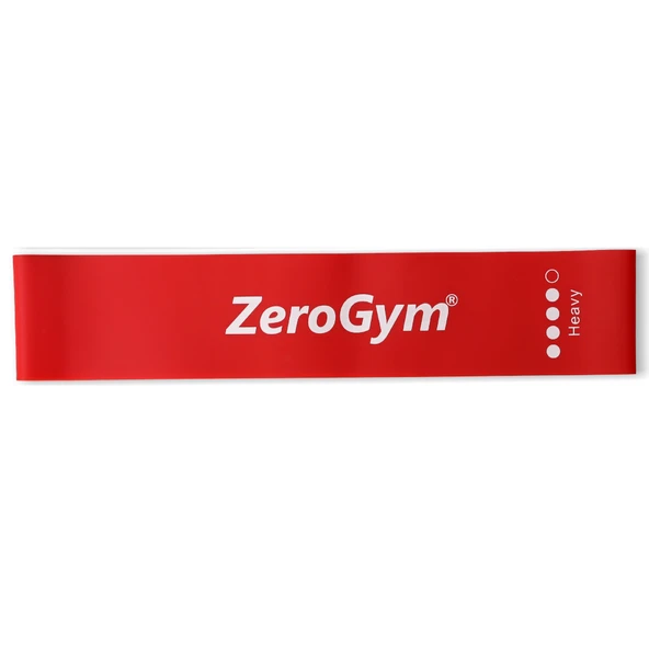 Zerogym Lbl04 Loop Bant Latex 25,5cm X 5cm 0,9mm Sert Kırmızı ürün görseli