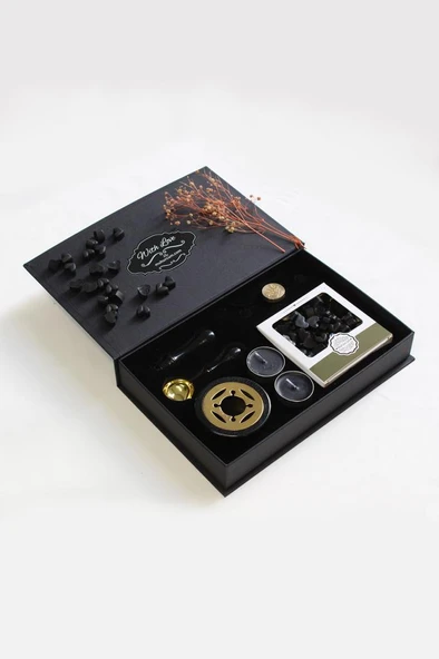 Mum Mührü Uygulama Seti Pembe Kendin Yap Mühür Seti 7 Parça BBS1017 ürün görseli