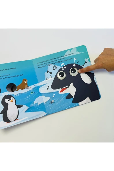 Penguen Piku ve Sevimli Dostları - Bu Kocaman Gözler Kimin 8 - Resim 4