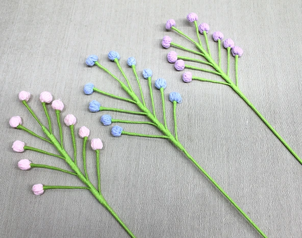 Dekoratif Tomurcuk Çiçeği (El Örgüsü) ürün görseli 1