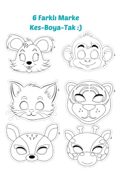 Kes Boya Yapıştır Hikayeyi Sen Renklendir- Tik Tak Tuk - Resim 4