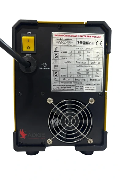 Sgs Invertör Gazsız Gazaltı Kaynak Makinesi 130A - Resim 6
