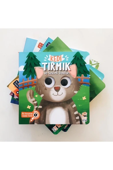Kedi Tırmık Ve Sevimli Dostları – Bu Kocaman Gözler Kimin? ürün görseli