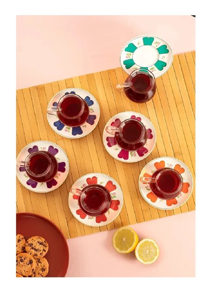 Perotti 17901 Beyoğlu Çay Seti 210 ml 12 Parça ürün görseli 1