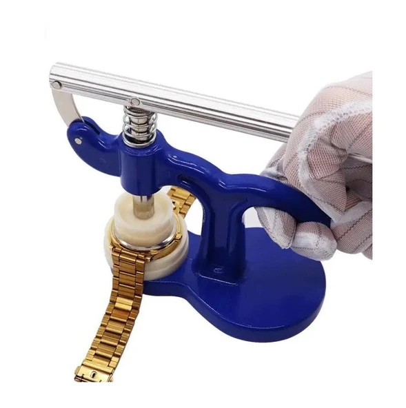 Sepetegelsin Saat Arka Kapak Kapatma Saat Pres Seti 12 Kalıplı Metal Gövde - Resim 2