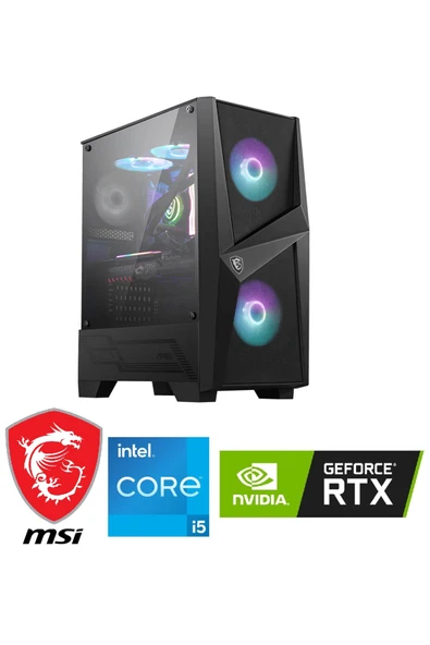 Gaming Pc Ddr5 / 8 Gb Rtx-4060-ti / 14.nesil I5-14400f / 32 Gb Ddr5 Ram / 1 Tb M.2 Ssd / Win11 Pro ürün görseli 1