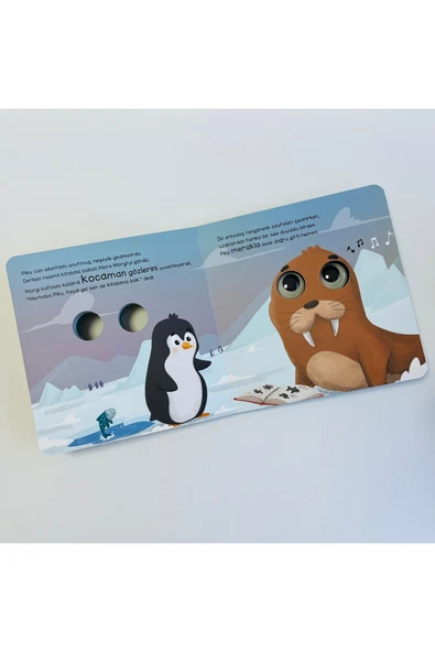 Penguen Piku ve Sevimli Dostları - Bu Kocaman Gözler Kimin 8 - Resim 2