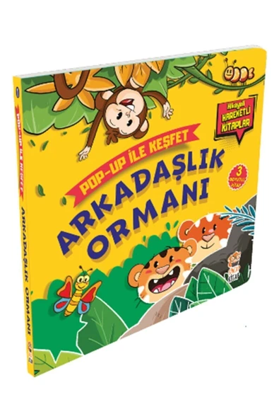 Arkadaşlık Ormanı Pop Up İle Keşfet Ciltli ürün görseli