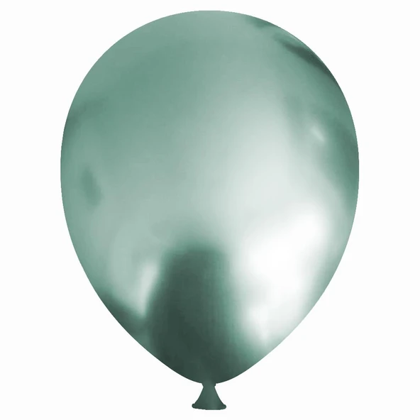 Helyuma Uyumlu Yeşil Krom Balon Mirror Balon 12 inç 5 Adet Krom Yeşil Balon 12 inch ürün görseli