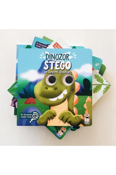 Dinozor Stego Ve Sevimli Dostları – Bu Kocaman Gözler Kimin? ürün görseli