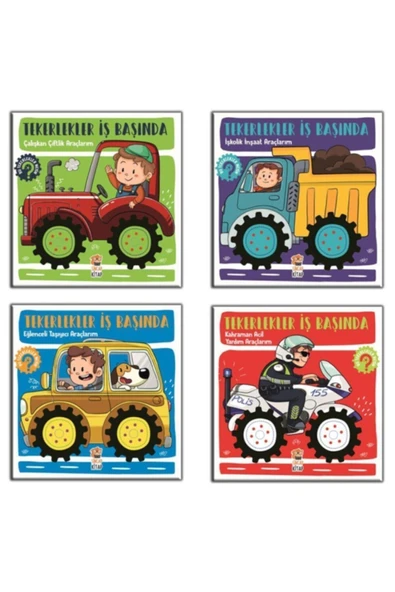 Sincap Tekerlekler Iş Başında Seti 4 Kitap ürün görseli