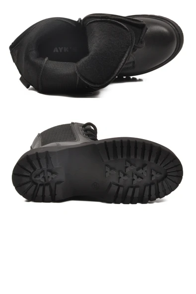 Aspor Siyah Polarlı Erkek Çocuk Bot - Resim 5