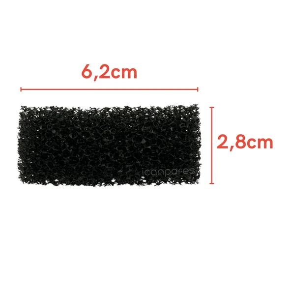 Kiwi İle Uyumlu KCC 4320 Buharlı Süpürge Sünger Filtre - Yüksek Performanslı Motor Koruma ve Toz Tutma Özelliği - Resim 2