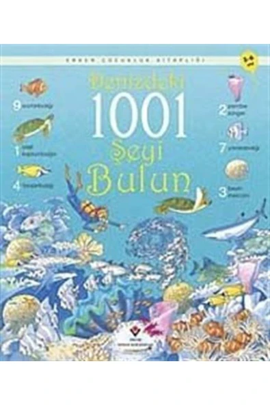 Denizdeki 1001 Şeyi Bulun - Katie Daynes ürün görseli
