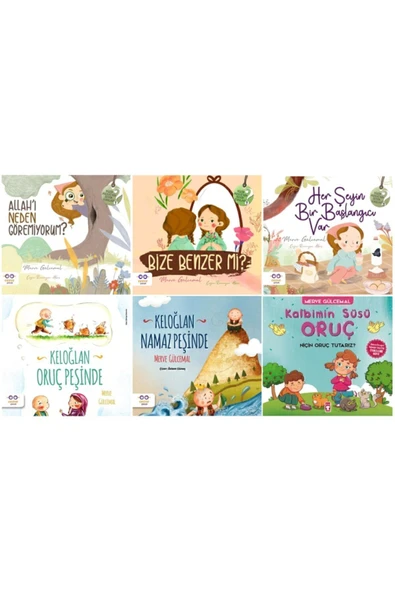 Merve Gülcemal 6 Kitap Set  Allah'ı Neden Göremiyorum  Her Şeyin Bir Başlangıcı Var Merve Gülcemal ürün görseli