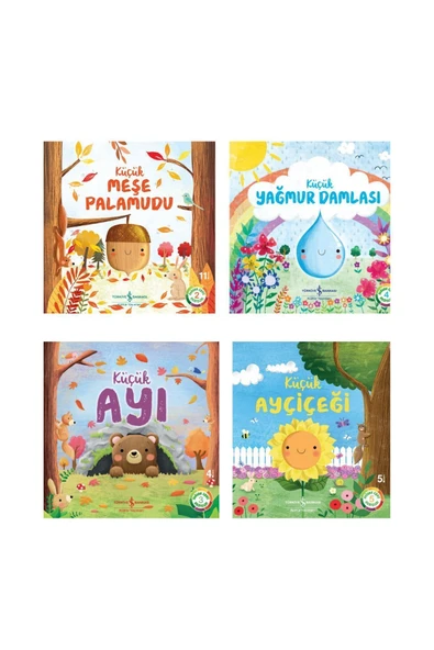 4'lü Doğanın Eşsiz Hikayeleri Seti | Küçük Meşe Palamudu | Küçük Yağmur Damlası ürün görseli
