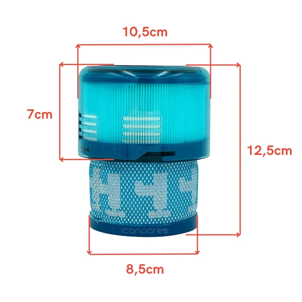 Dyson İle Uyumlu 972352-01, Gen5detect Dik Süpürge Hepa Filtresi G5 - Resim 3