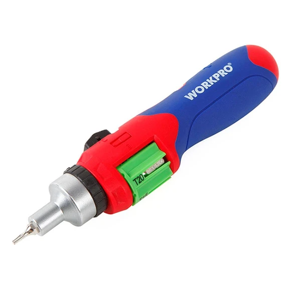 WORKPRO WP221056 24 Parça Profesyonel CR-V Cırcırlı Bits Tornavida Seti - Resim 2