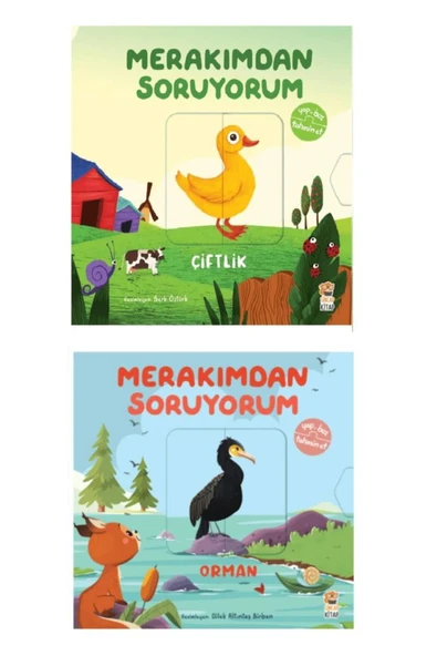 Merakımdan Soruyorum Orman- Çiftlik 2 Kitap ürün görseli