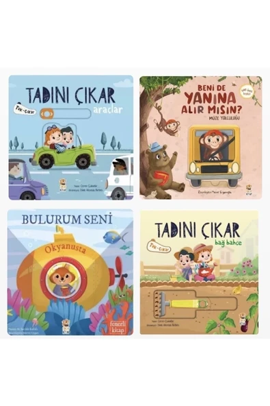 4'LÜ SET( Araçlar- Müze Yolculuğu-Okyanusta- Bağ Bahçe ürün görseli