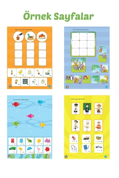 2 Kitap Set- 3 Yaş Cırt Cırtlı Etkinlikler ve İş Kültür U.ykusu Gelmeyen Porsuk - Resim 3