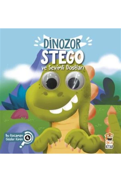 Bu Kocaman Gözler Kimin (civciv Ciki, Penguen Piku, Dinozor Stego, Ayı Balküpü) 4 Kitap - Resim 3
