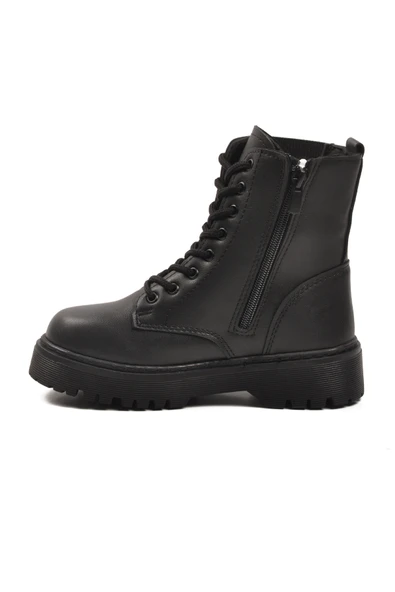 Aspor Siyah Polarlı Erkek Çocuk Bot - Resim 4