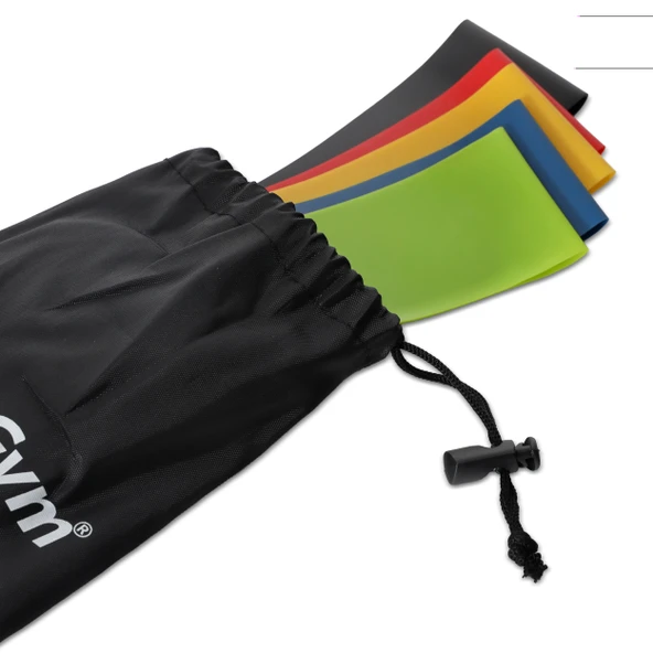 Zerogym Lbl00 Loop Bant Latex 25,5cm X 5cm 5li Set - Resim 3