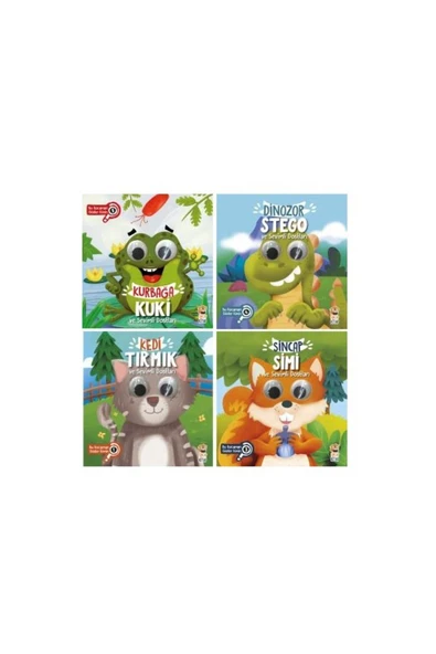 Sincap Kitap Kocaman Gözler Kimin Set 4lü (stego,kuki,tırmık,simi) ürün görseli