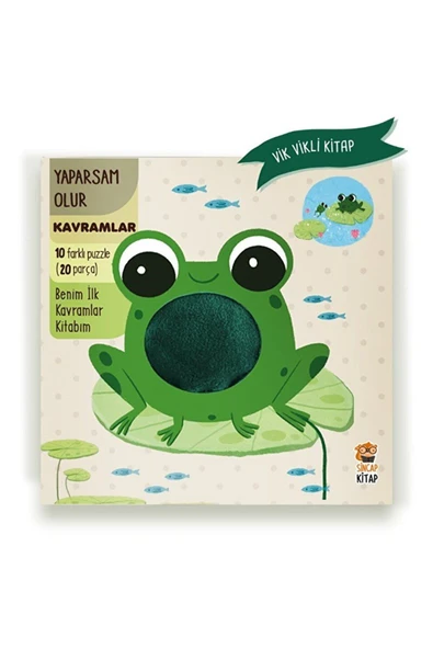 Benim İlk Kavramlar Kitabım - Yaparsam Olur / Kolektif / Sincap Kitap / 9786258082326 ürün görseli