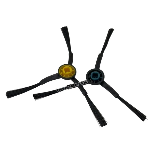 Fakir İle Uyumlu Robert RS 770, RS 780 Robot Süpürge Yan Fırça Takımı - Resim 2