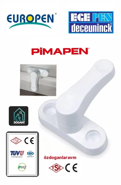 Pimapen Pencere Emniyet Çocuk Kilidi 3 Adet ürün görseli