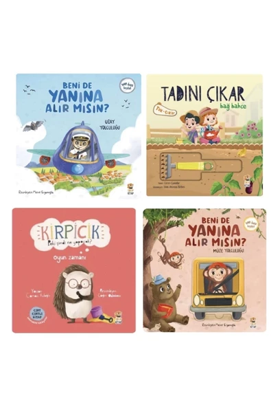 Beni de yanına alır mısın ?/Tadını Çıkar/ Kirpicik 4'lü Set ürün görseli