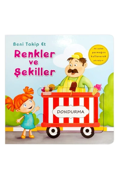 Hareketli Kitap Beni Takip Et Renkler Ve Şekiller ürün görseli