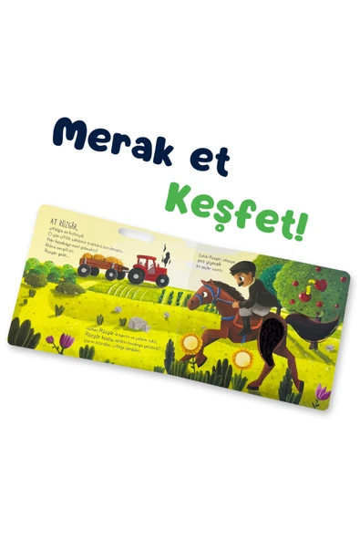 İlk Dokun Hisset Kitabım- Çiftliğe Dokun - Resim 3