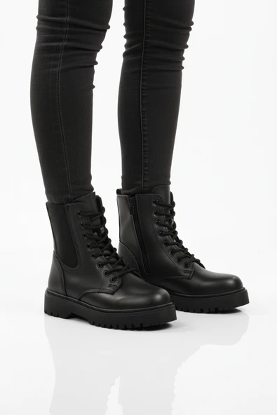 Aspor Siyah Polarlı Erkek Çocuk Bot ürün görseli 1