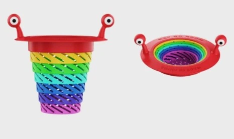 Renkli 6 Kademeli Lavabo Süzgeci (5284) - Resim 3