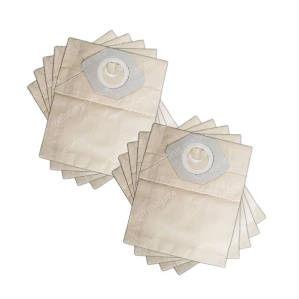 Nilfisk İle Uyumlu GM Serisi Süpürge Kağıt Toz Torbası 10 Adet ürün görseli